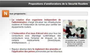 Propositions de la FNVR pour améliorer la sécurité routière